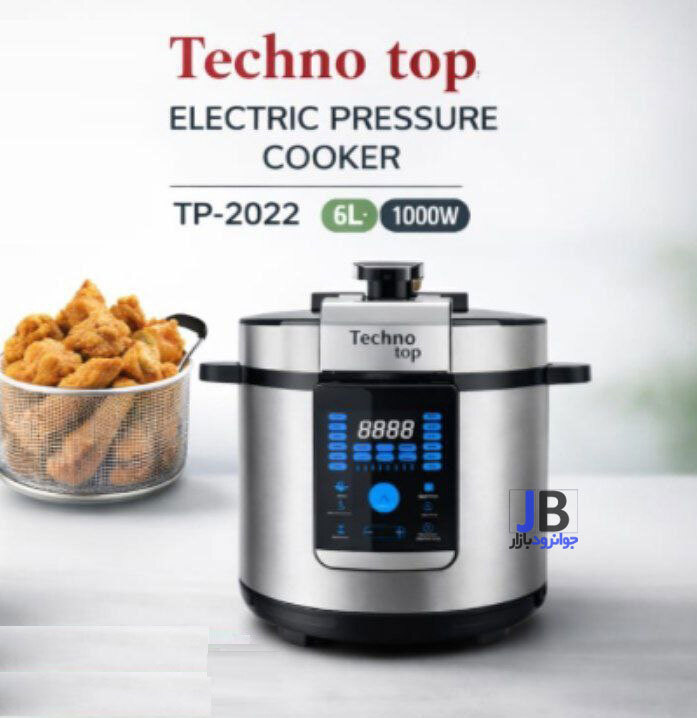  زودپز برقی برند تکنو ظرفیت 6 لیتر مدل Techno TP_2022 