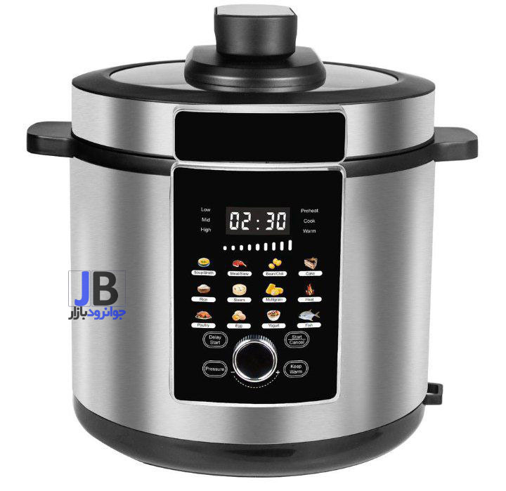 زودپز برقی برند هنریچ ظرفیت 6 لیتر مدل Heinrichs 1360