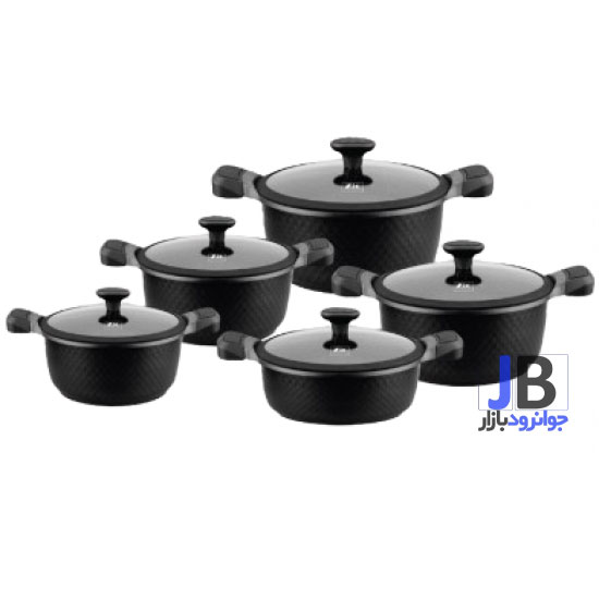 سرویس قابلمه 10 پارچه زیو سری ژولیپ مدل Zio ZCS-8630