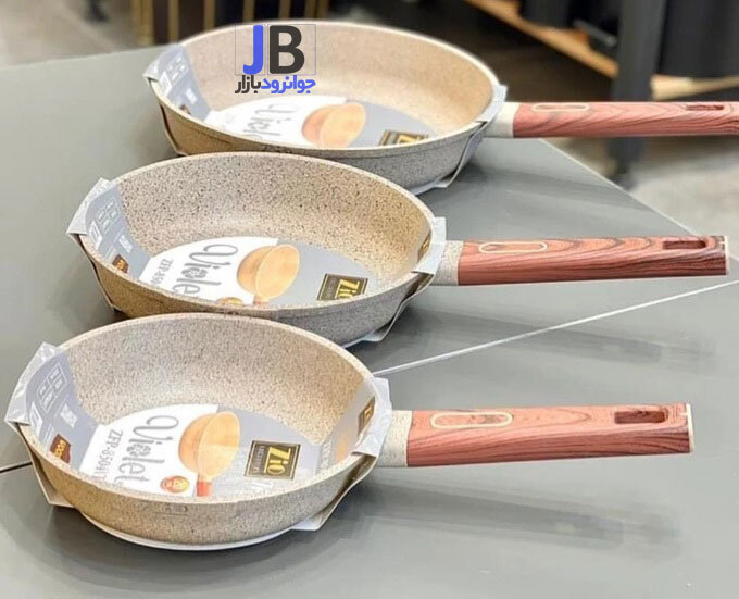  سرویس تابه گرانیتی برند زیو مدل ZFS 8505-S28 طرح جامبو 