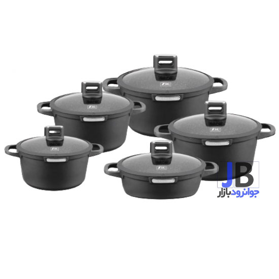 سرویس قابلمه 10 پارچه زیو سری ژولیپ مدل Zio ZCS-8620