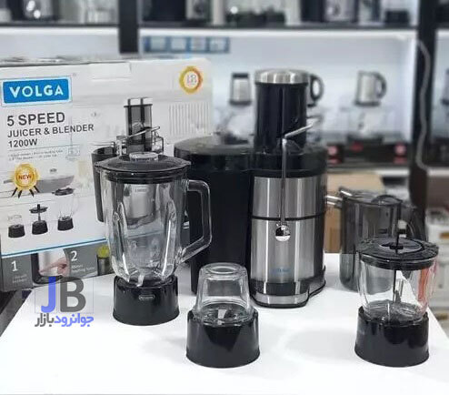 آبمیوه گیری چهار کاره 1200 وات ولگا مدل Volga 87-D