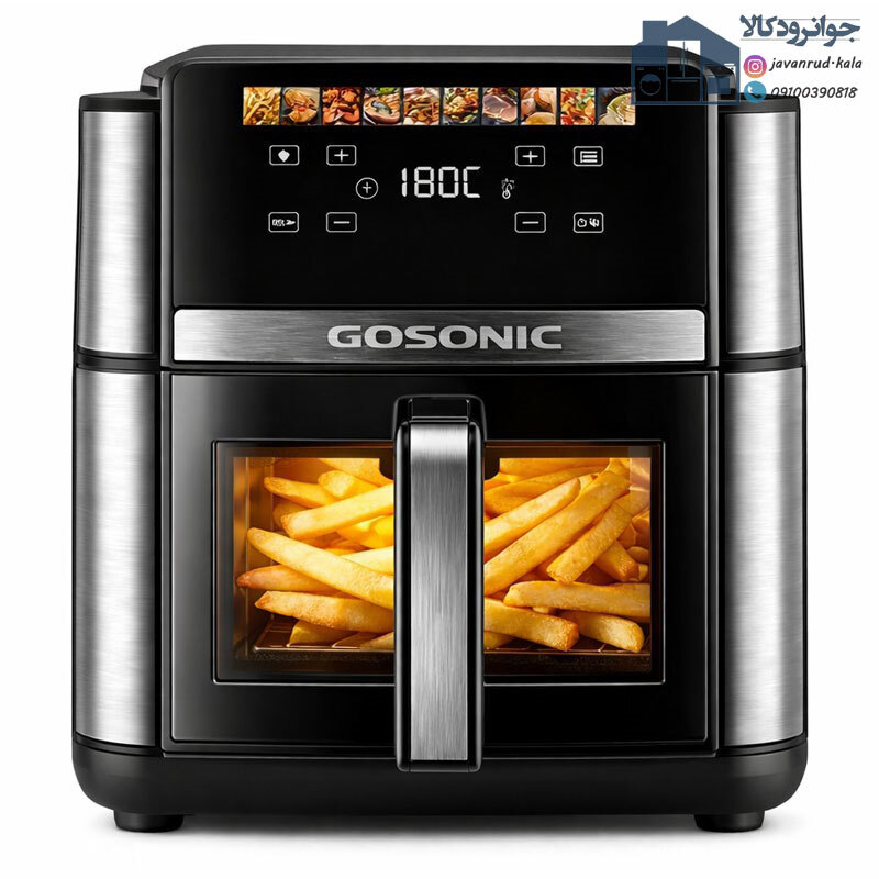 سرخکن بدون روغن 9 لیتری گوسونیک مدل Gosonic GAF-889