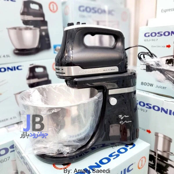  همزن برقی کاسه دار 4.5 لیتری گوسونیک مدل Gosonic GHM-824 