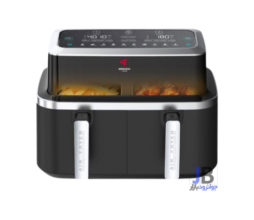    سرخکن بدون روغن 2 قلو 8 لیتر مباشی مدل Mebashi ME-AF981 