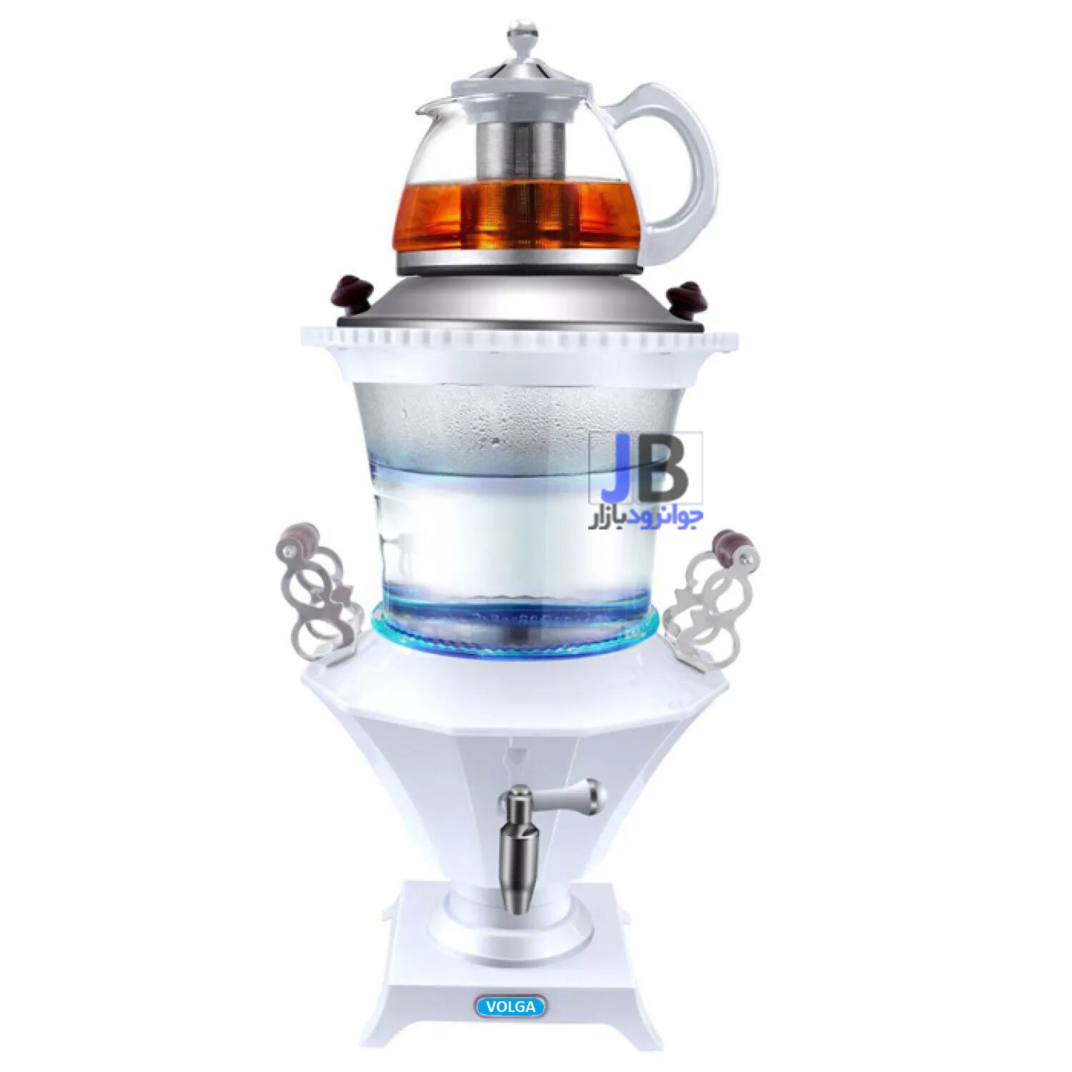   چای ساز و سماور برقی روهمی برند ولگا مدل VOLGA 25Q 