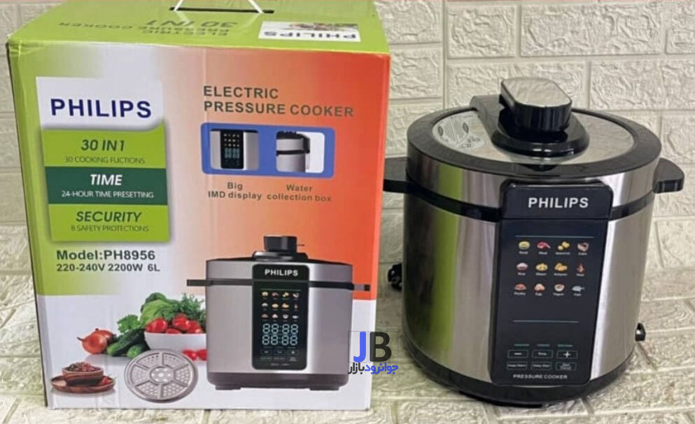  زودپز برقی برند فیلیپس ظرفیت 6 لیتر مدل Philips PH8956 