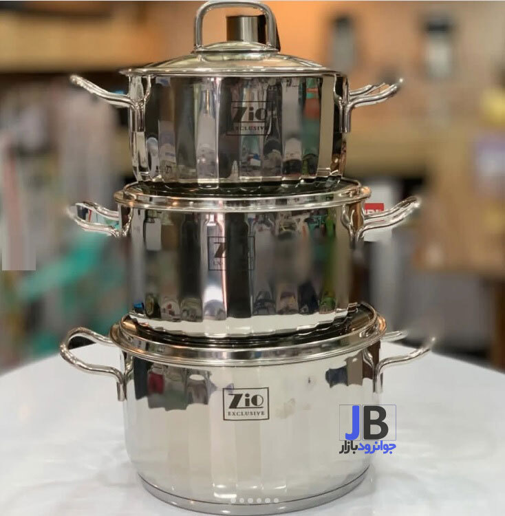  سرویس قابلمه 6 پارچه زیو سری سامر مدل Zio ZCS-1516 