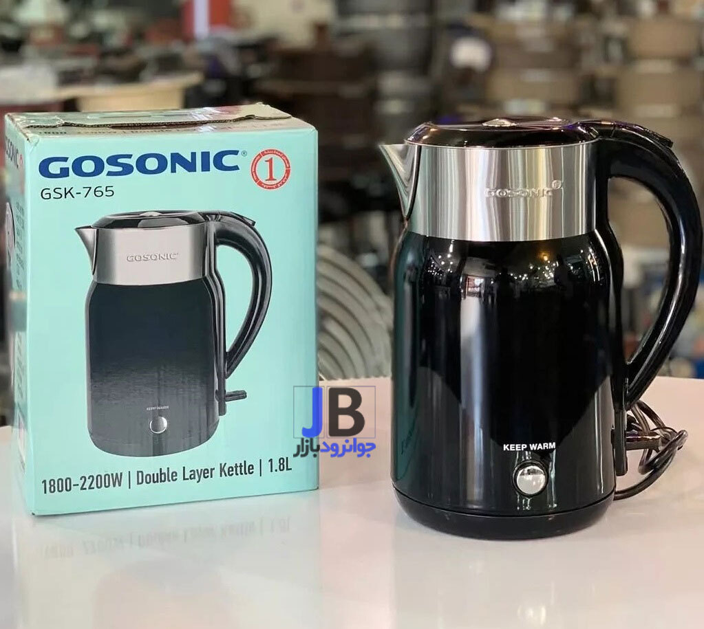   کتری برقی استیل 1.8 لیتری گوسونیک مدل Gosonic GSK-765 