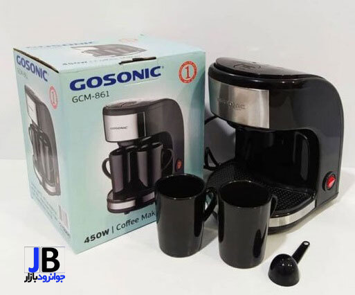  ماشین قهوه ساز خانگی برند گوسونیک مدل Gosonic Gcm 861 