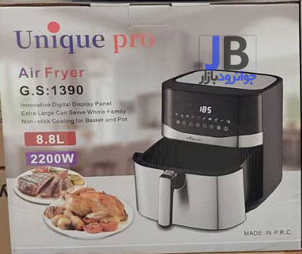   سرخ کن بدون روغن 8.8 لیتر برند یونیک پرو مدل Unique pro G.S 1390 