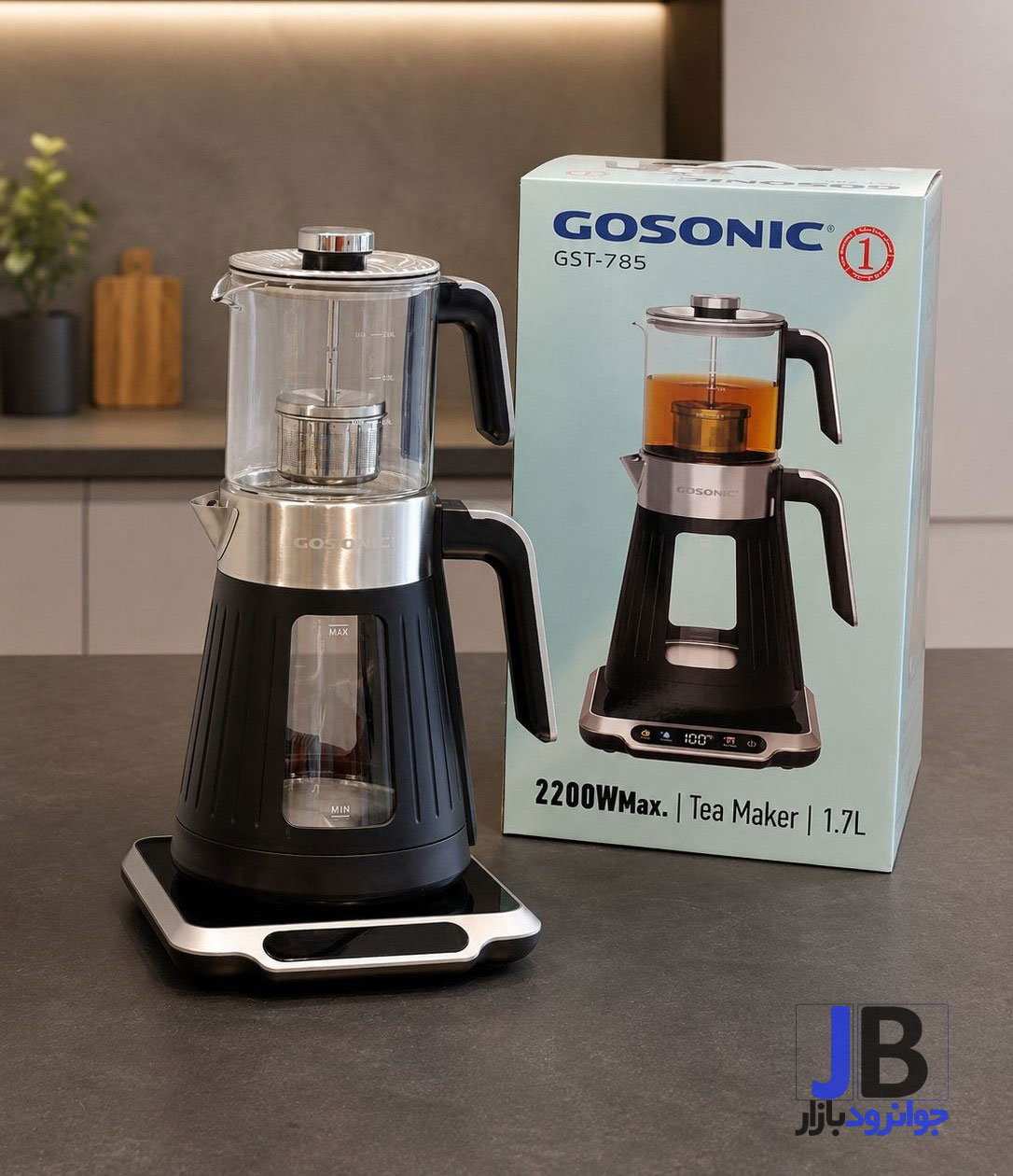  چای ساز برقی روهمی برند گوسونیک مدل Gosonic GST-785 