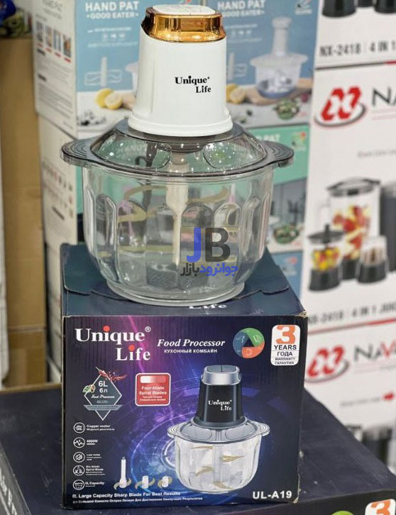  خردکن برقی 6 لیتر 4600 وات یونیک مدل Unique UL-A19