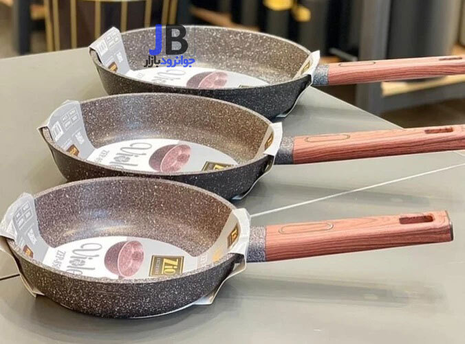  سرویس تابه گرانیتی برند زیو مدل ZFS 8505-S28 طرح جامبو 