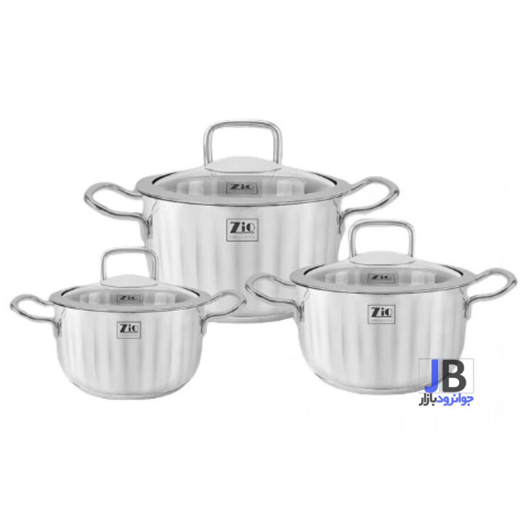 سرویس قابلمه 6 پارچه زیو سری سامر مدل Zio ZCS-1516