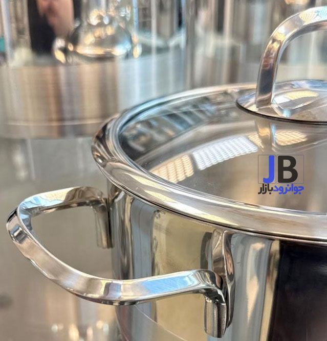 سرویس قابلمه استیل 10 پارچه برند زیو مدل Zio ZCS-1320