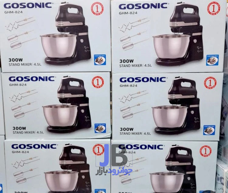  همزن برقی کاسه دار 4.5 لیتری گوسونیک مدل Gosonic GHM-824