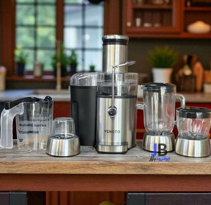 آبمیوه گیری چهار کاره 1000 وات برند وینیتو مدل Veneto ۲۲۶